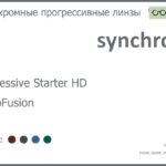 Фотохромная линза для очков с поддержкой аккомодации Synchrony by Carl Zeiss Progressive Starter HD 1.5 PhotoFusion Hard, Sph 6.00 — -10.00, Cyl 0.00 — 6.00