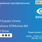 Фотохромная линза для очков с поддержкой аккомодации Essilor Crizal Eyezen Ormix 1.6 Transitions XTRActive NG Crizal Drive, рецептурная, Sph 8.00 — -12.00, Cyl 0.00 — 6.00