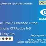 Фотохромная прогрессивная линза для очков Essilor Varilux Physio Extensee Orma 1.5 Transitions XTRActive NG Crizal Easy Pro, Sph 6.00 — -10.00, Cyl 0.00 — 6.00