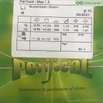Линза для очков Perifocal- Ms 1.5 Superclean Green