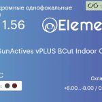 Фотохромная линза для очков Elements by Essilor FSV SunActives vPLUS BCut Indoor Outdoor Protection 1.56 AS SHMC, Sph 6.00 — -8.00, Cyl 0.00 — 4.00