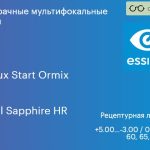 Офисная линза для очков Essilor Varilux Start Ormix 1.6 Crizal Sapphire HR, рецептурная, Sph 5.00 — -3.00, Cyl 0.00 — 2.00