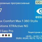 Фотохромная прогрессивная линза для очков Essilor Varilux Comfort Max f-360 Stylis 1.67 Transitions XTRActive NG Crizal Easy Pro, Sph 9.00 — -14.00, Cyl 0.00 — 6.00