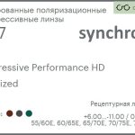Тонированная поляризационная прогрессивная линза для очков Synchrony by Carl Zeiss Progressive Performance HD 1.67 Polarized Sun, Sph 6.00 — -11.00, Cyl 0.00 — 6.00