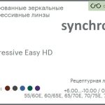 Тонированная зеркальная прогрессивная линза для очков Synchrony by Carl Zeiss Progressive Easy HD 1.5 Flash, Sph 6.00 — -10.00, Cyl 0.00 — 6.00