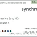 Фотохромная прогрессивная линза для очков Synchrony by Carl Zeiss Progressive Easy HD 1.5 PhotoFusion Hard, Sph 6.00 — -10.00, Cyl 0.00 — 6.00