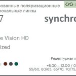 Тонированная поляризационная линза для очков Synchrony by Carl Zeiss Single Vision HD 1.67 Polarized Sun, рецептурная, Sph 8.00 — -12.00, Cyl 0.00 — 6.00