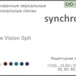 Тонированная зеркальная линза для очков Synchrony by Carl Zeiss Single Vision Sph 1.6 Flash, рецептурная, Sph 7.00 — -12.00, Cyl 0.00 — 6.00