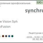 Фотохромная линза для очков Synchrony by Carl Zeiss Single Vision Sph 1.6 PhotoFusion Hard, рецептурная, Sph 8.00 — -12.00, Cyl 0.00 — 6.00