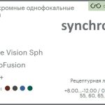 Фотохромная линза для очков Synchrony by Carl Zeiss Single Vision Sph 1.6 PhotoFusion HMC+, рецептурная, Sph 8.00 — -12.00, Cyl 0.00 — 6.00