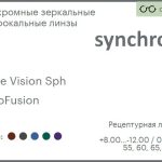 Фотохромная зеркальная линза для очков Synchrony by Carl Zeiss Single Vision Sph 1.6 PhotoFusion Flash, рецептурная, Sph 8.00 — -12.00, Cyl 0.00 — 6.00