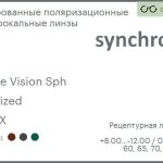 Тонированная поляризационная линза для очков Synchrony by Carl Zeiss Single Vision Sph 1.6 Polarized HMCX, рецептурная, Sph 8.00 — -12.00, Cyl 0.00 — 6.00