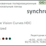 Тонированная поляризационная линза для очков Synchrony by Carl Zeiss Single Vision Curves HDC 1.6 Polarized Sun, рецептурная, Sph 6.00 — -6.00, Cyl 0.00 — 4.00