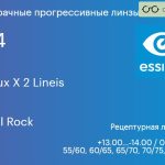 Прогрессивная линза для очков Essilor Varilux X 2 Lineis 1.74 Crizal Rock, Sph 13.00 — -14.00, Cyl 0.00 — 6.00