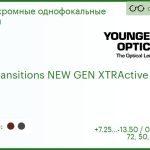 Линза для очков TV Younger Optics 1.6 Transitions NEW GEN XTRActive Gray/Brown HMC РЕЦЕПТУРНАЯ ЛИНЗА