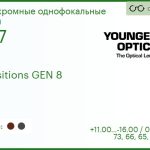 Линза для очков TV Younger Optics 1.67 Transitions GEN 8 Gray/Brown HMC РЕЦЕПТУРНАЯ ЛИНЗА