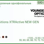 TV Younger Optics 1.5 Transitions XTRActive NEW GEN Gray/Brown HMC РЕЦЕПТУРНАЯ ЛИНЗА