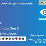 Фотохромная линза для очков Essilor Orma 1.5 Transitions Gen S Crizal Prevencia, рецептурная, Sph 10.00 — -12.00, Cyl 0.00 — 6.00