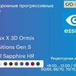 Фотохромная прогрессивная линза для очков Essilor Varilux X 3D Ormix 1.6 Transitions Gen S Crizal Sapphire HR, Sph 8.00 — -12.00, Cyl 0.00 — 6.00