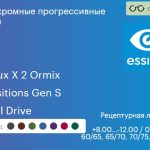 Фотохромная прогрессивная линза для очков Essilor Varilux X 2 Ormix 1.6 Transitions Gen S Crizal Drive, Sph 8.00 — -12.00, Cyl 0.00 — 6.00