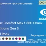 Фотохромная прогрессивная линза для очков Essilor Varilux Comfort Max f-360 Ormix 1.6 Transitions Gen S Crizal Rock, Sph 8.00 — -12.00, Cyl 0.00 — 6.00