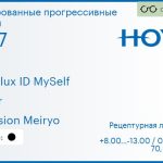 Тонированная прогрессивная линза для очков Hoya Hoyalux ID MySelf 1.67 Color Hi-Vision Meiryo, Sph 8.00 — -13.00, Cyl 0.00 — 6.00