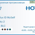 Фотохромная прогрессивная линза для очков Hoya Hoyalux ID MySelf 1.67 Sensity 2 HVLL BLC, Sph 8.00 — -13.00, Cyl 0.00 — 6.00