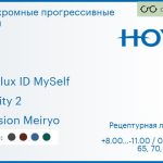 Фотохромная прогрессивная линза для очков Hoya Hoyalux ID MySelf 1.6 Sensity 2 Hi-Vision Meiryo, Sph 8.00 — -11.00, Cyl 0.00 — 6.00