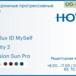Фотохромная прогрессивная линза для очков Hoya Hoyalux ID MySelf 1.6 Sensity 2 Hi-Vision Sun Pro, Sph 8.00 — -11.00, Cyl 0.00 — 6.00