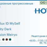 Фотохромная прогрессивная линза для очков Hoya Hoyalux ID MySelf 1.6 Sensity Dark Hi-Vision Meiryo, Sph 8.00 — -11.00, Cyl 0.00 — 6.00