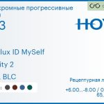 Фотохромная прогрессивная линза для очков Hoya Hoyalux ID MySelf 1.53 Sensity 2 HVLL BLC, Sph 6.00 — -8.00, Cyl 0.00 — 6.00