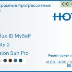 Фотохромная прогрессивная линза для очков Hoya Hoyalux ID MySelf 1.5 Sensity 2 Hi-Vision Sun Pro, Sph 6.00 — -8.00, Cyl 0.00 — 6.00