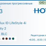 Фотохромная прогрессивная линза для очков Hoya Hoyalux ID LifeStyle 4i 1.53 Sensity 2 HVLL BLC, Sph 6.00 — -8.00, Cyl 0.00 — 6.00