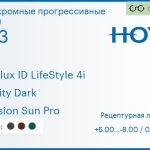 Фотохромная прогрессивная линза для очков Hoya Hoyalux ID LifeStyle 4i 1.53 Sensity Dark Hi-Vision Sun Pro, Sph 6.00 — -8.00, Cyl 0.00 — 6.00