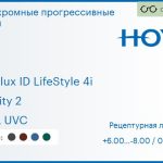 Фотохромная прогрессивная линза для очков Hoya Hoyalux ID LifeStyle 4i 1.5 Sensity 2 HVLL UVC, Sph 6.00 — -8.00, Cyl 0.00 — 6.00