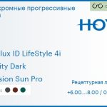 Фотохромная прогрессивная линза для очков Hoya Hoyalux ID LifeStyle 4i 1.5 Sensity Dark Hi-Vision Sun Pro, Sph 6.00 — -8.00, Cyl 0.00 — 6.00