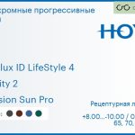 Фотохромная прогрессивная линза для очков Hoya Hoyalux ID LifeStyle 4 1.6 Sensity 2 Hi-Vision Sun Pro, Sph 8.00 — -10.00, Cyl 0.00 — 6.00
