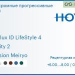 Фотохромная прогрессивная линза для очков Hoya Hoyalux ID LifeStyle 4 1.5 Sensity 2 Hi-Vision Meiryo, Sph 6.00 — -8.00, Cyl 0.00 — 6.00