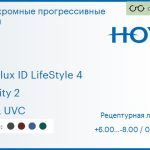 Фотохромная прогрессивная линза для очков Hoya Hoyalux ID LifeStyle 4 1.5 Sensity 2 HVLL UVC, Sph 6.00 — -8.00, Cyl 0.00 — 6.00