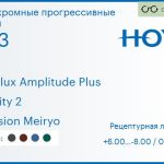 Фотохромная прогрессивная линза для очков Hoya Hoyalux Amplitude Plus 1.53 Sensity 2 Hi-Vision Meiryo, Sph 6.00 — -8.00, Cyl 0.00 — 6.00