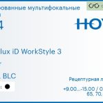 Тонированная мультифокальная линза для очков Hoya Hoyalux iD WorkStyle 3 1.74 Color HVLL BLC, рецептурная, Sph 9.00 — -15.00, Cyl 0.00 — 6.00