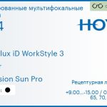 Тонированная мультифокальная линза для очков Hoya Hoyalux iD WorkStyle 3 1.74 Color Hi-Vision Sun Pro, рецептурная, Sph 9.00 — -15.00, Cyl 0.00 — 6.00