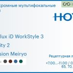 Фотохромная мультифокальная линза для очков Hoya Hoyalux iD WorkStyle 3 1.6 Sensity 2 Hi-Vision Meiryo, рецептурная, Sph 7.00 — -11.00, Cyl 0.00 — 6.00