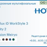Фотохромная мультифокальная линза для очков Hoya Hoyalux iD WorkStyle 3 1.5 Sensity 2 Hi-Vision Meiryo, рецептурная, Sph 5.00 — -8.00, Cyl 0.00 — 6.00