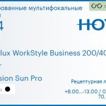 Тонированная мультифокальная линза для очков Hoya Hoyalux WorkStyle Business 200/400 1.74 Color Hi-Vision Sun Pro, рецептурная, Sph 8.00 — -13.00, Cyl 0.00 — 6.00