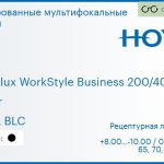 Тонированная мультифокальная линза для очков Hoya Hoyalux WorkStyle Business 200/400 1.6 Color HVLL BLC, рецептурная, Sph 8.00 — -10.00, Cyl 0.00 — 6.00