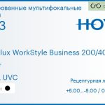 Тонированная мультифокальная линза для очков Hoya Hoyalux WorkStyle Business 200/400 1.53 Color HVLL UVC, рецептурная, Sph 6.00 — -8.00, Cyl 0.00 — 6.00