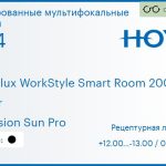 Тонированная мультифокальная линза для очков Hoya Hoyalux WorkStyle Smart Room 200/400 1.74 Color Hi-Vision Sun Pro, рецептурная, Sph 12.00 — -13.00, Cyl 0.00 — 6.00