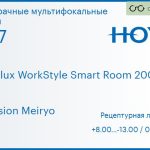 Офисная линза для очков Hoya Hoyalux WorkStyle Smart Room 200/400 1.67 Hi-Vision Meiryo, рецептурная, Sph 8.00 — -13.00, Cyl 0.00 — 6.00