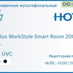 Тонированная мультифокальная линза для очков Hoya Hoyalux WorkStyle Smart Room 200/400 1.67 Color HVLL UVC, рецептурная, Sph 8.00 — -13.00, Cyl 0.00 — 6.00